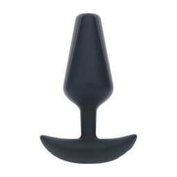 Levelz by shots Classic Vibrerende Silicone Anale Plug - M - Zwart (8714273067418)
