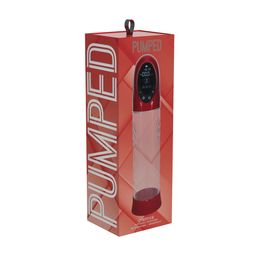 Pumped by shots CyberPulse - Automatische Waterdichte Penis Pomp - Metallic Rood (8714273059550)