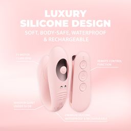 Loveline by shots Charme - Afstandsbediening Dubbele Motor Vibe - Roze (8714273058546)