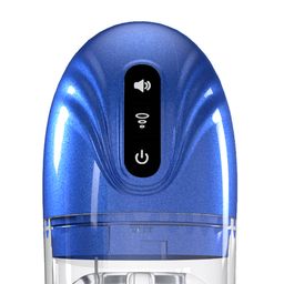 Pumped by shots SonicPull - Zuig- en Trillingsmasturbator Pomp - Multimedia Verbeterd - Metallic Blauw (8714273061423)