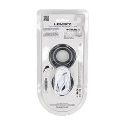 Levelz by shots Vibrerende Cock- en Ballring met Vleugelstimulator - Zwart (8714273067258)