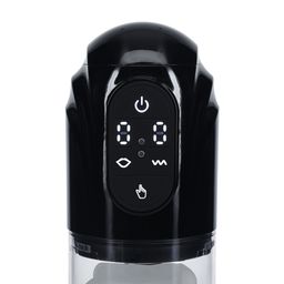Pumped by shots TechnoThrust - Automatische Waterdichte Masturbator Pomp - Zwart (8714273059567)