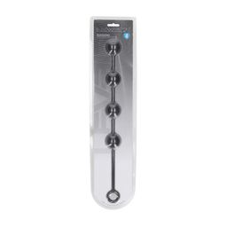 Levelz by shots Ronde Siliconen Anale Ballen - L - 40mm - Zwart (8714273068378)