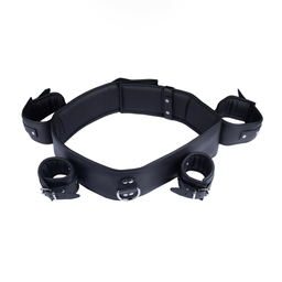 Red leather Leren Arm, Pols en Borst Beperkingen - Zwart (3662811297023)