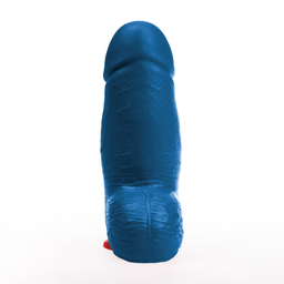 Fuck  fist Dagr M - Realistische Dikke Dildo met Ballen - 5,7 / 14,5 cm - Blauw (3662811914975)
