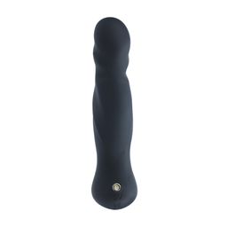 Levelz by shots Vibrerende en Duwende Siliconen Prostaatmassager - Zwart (8714273067876)