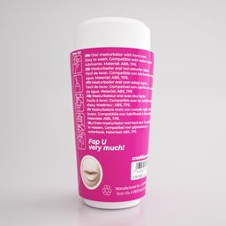 Crushious Fappucino Sweet Kiss - Mondmasturbeerkop - Roze (7403254161962)