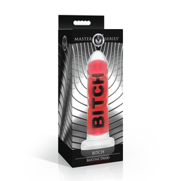 Xr brands BITCH - Siliconen Dildo - Rood (848518058393)
