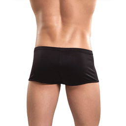 Male power Ritsbroek met Rode Cockring - S/M - Zwart (845830095587)