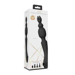 Vive by shots Nami - Pulse Wave Vibrating Wand - Zwart (7423522539545)