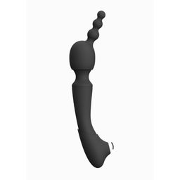 Vive by shots Nami - Pulse Wave Vibrating Wand - Zwart (7423522539545)