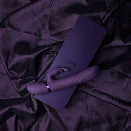 Vive by shots Nari - Vibrerende en Draaiende Parels, G-Spot Rabbit - Paars (8714273537935)