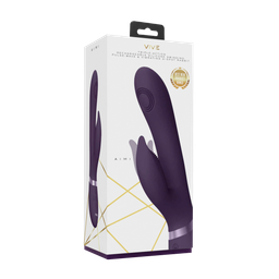 Vive by shots Aimi - Pulse Wave Vibrerende G-Spot Rabbit - Paars (7423522537558)