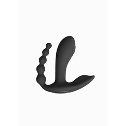 Vive by shots Kata - Pulse Wave Vibrerende Dubbele Penetratie Vibrator - Zwart (7423522538548)
