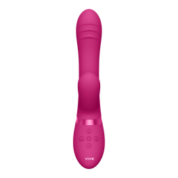 Vive by shots Tani - Finger Motion met Pulse-Wave Vibrator - Roze (7423522539583)