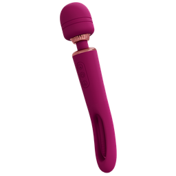 Vive by shots Kiku - Dubbelzijdige Wand met Innovatieve G-Spot Flapper Stimulator - Roze (8714273051820)