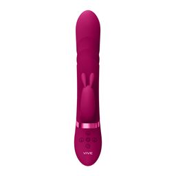 Vive by shots Nari - Vibrerende en Rotating Beads, G-Spot Rabbit - Roze (8714273537867)