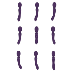 Vive by shots Nami - Pulse Wave Vibrating Wand - Paars (7423522539552)