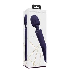 Vive by shots Kiku - Dubbelzijdige Wand met Innovatieve G-Spot Flapper Stimulator - Paars (8714273051837)