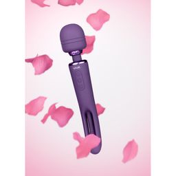 Vive by shots Kiku - Dubbelzijdige Wand met Innovatieve G-Spot Flapper Stimulator - Paars (8714273051837)