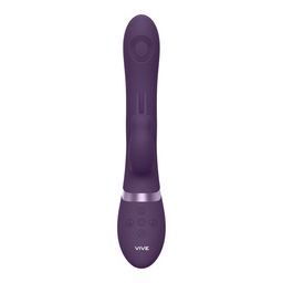 Vive by shots Rini - Pulse Wave Vibrating Double Penetration Rabbit - Paars (7423522539538)