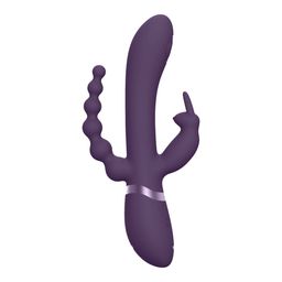 Vive by shots Rini - Pulse Wave Vibrating Double Penetration Rabbit - Paars (7423522539538)