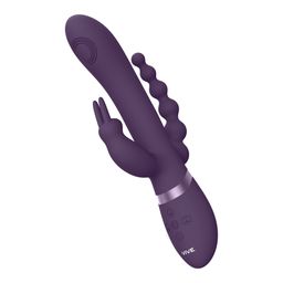 Vive by shots Rini - Pulse Wave Vibrating Double Penetration Rabbit - Paars (7423522539538)