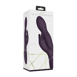 Vive by shots Niva - Draaibare Konijnen Vibrator - Paars (8714273521309)