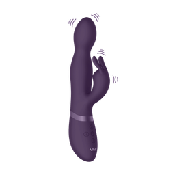 Vive by shots Niva - Draaibare Konijnen Vibrator - Paars (8714273521309)