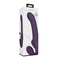 Vive by shots Ai - Dual Vibrerende Air Wave Tickler Strapless Strapon (8714273537591)