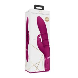 Vive by shots Sora - Up Down Stimulerende Ringen, Vibrerende G-Spot Rabbit - Roze (8714273493217)