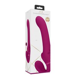 Vive by shots Ai - Dual Vibrating Air Wave Tickler Strapless Strapon (8714273537522)