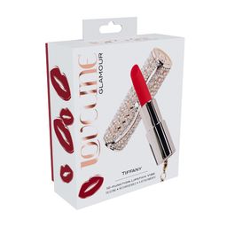Loveline by shots Tiffany - Lipstick Vibrator with 4 Attachments - Pink (8714273069986)