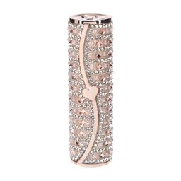 Loveline by shots Tiffany - Lipstick Vibrator with 4 Attachments - Pink (8714273069986)
