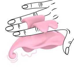 Loveline by shots Vinger Dubbele Vibrator - Roze (8714273024985)