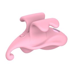Loveline by shots Vinger Dubbele Vibrator - Roze (8714273024985)