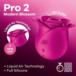 Satisfyer Pro 2 - Modern Blossom - Air Pulse Vibrator - Modern Pink (4061504065861)