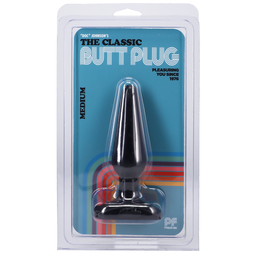 Doc johnson Classic Butt Plug - Medium - Zwart (782421110604)