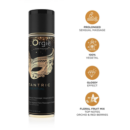 Orgie Tantrische Liefdesritueel - Shining Effect Massageolie - 7 fl oz / 200 ml (5600298351256)