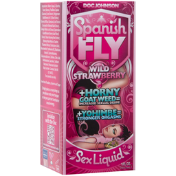 Doc johnson Sex Drops - Stimulerende Druppels - Wilde Aardbei - 1 fl oz / 30 ml (782421175504)