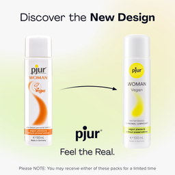 Pjur Woman Vegan - Waterbased Vegan Lubricant - 3.4 fl oz / 100 ml (827160113155)