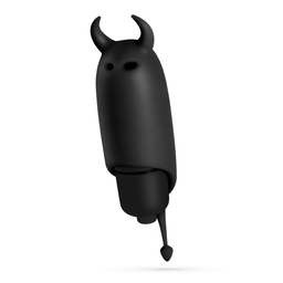 Crushious O-Pet Devil - Vibrerende Bullet - Zwart (7403254159730)