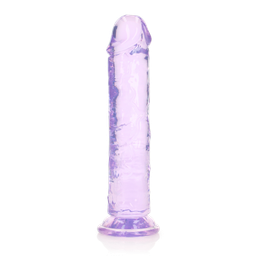 Realrock by shots Rechtdoorgaande Realistische Dildo met Zuignap - 8'' / 20 (8714273524904)