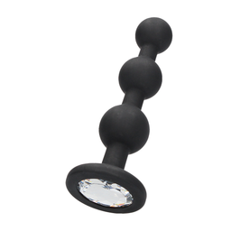 Ouch! by shots Silicone Beaded Diamond Buttplug (8714273544117)