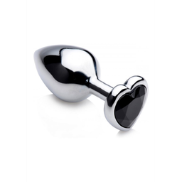 Xr brands Zwarte Hart - Butt Plug - Medium (848518037961)