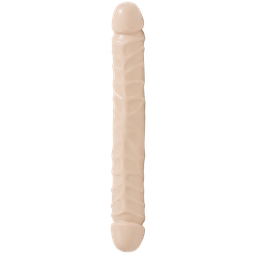 Doc johnson Jr. Veined Double Header - Dildo met Double Ends - 12 / 30 cm (782421103903)