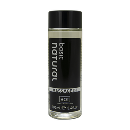 Hot Massageolie Natuurlijk - Basis - 3 fl oz / 100 ml (4042342001549)