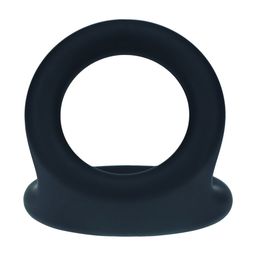 Levelz by shots Double O Siliconen Cockring - L - Zwart (8714273063427)
