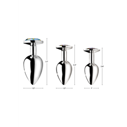 Xr brands Rainbow Prism - Butt Plug - Klein (848518036636)