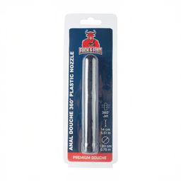 Fuck  fist Anal Douche 360 Plastic Nozzle - 13,5 cm - Zwart (3662811929139)